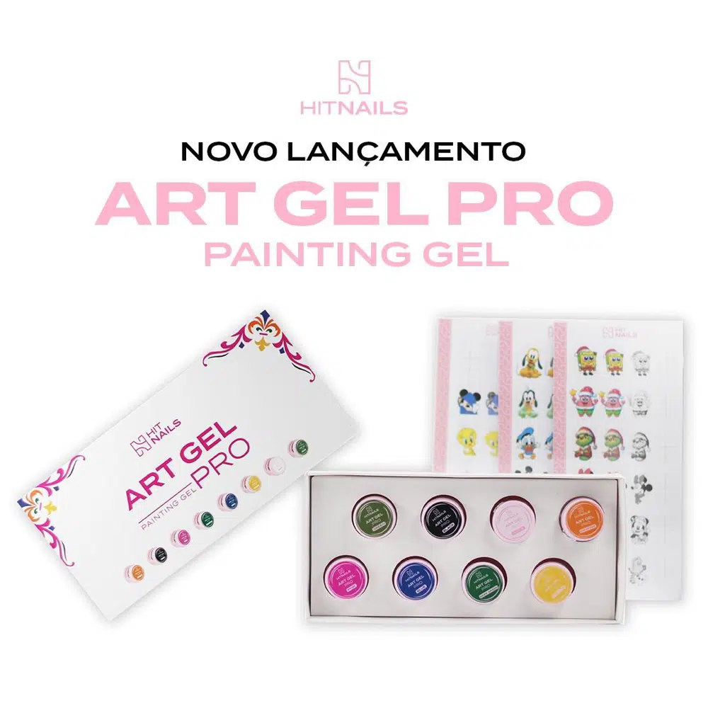 Art Gel Pro - 8 Farben