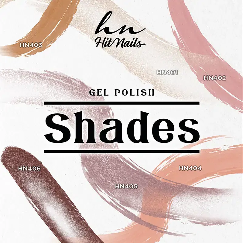 Kollektion Gel Polish Shades 06 Farben