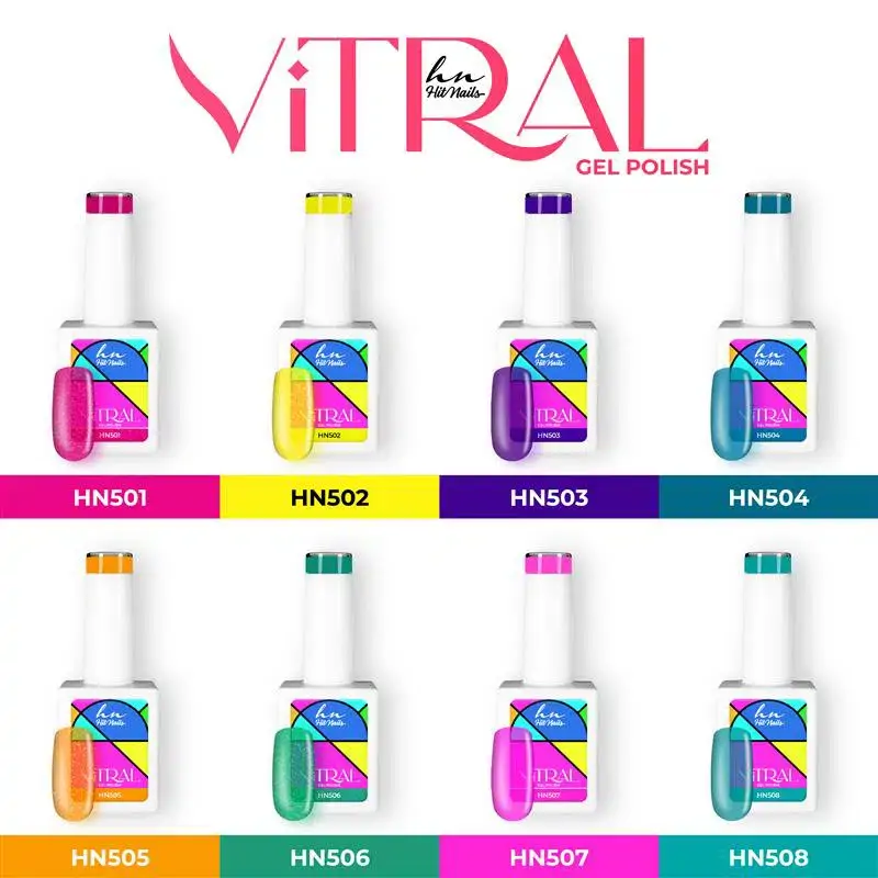 Kollektion Gel Polish Vitral 08 Farben