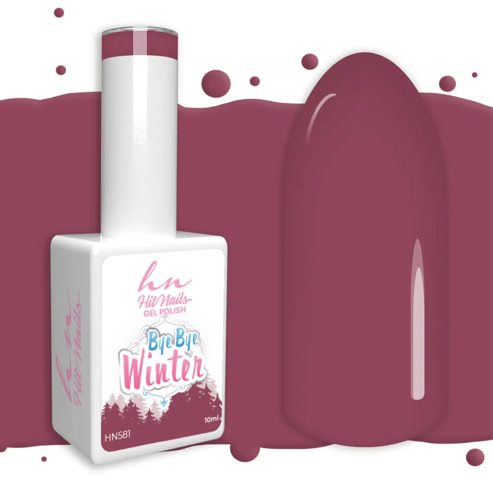 Gel Polish Bye, Bye Winter 10ml - HN581