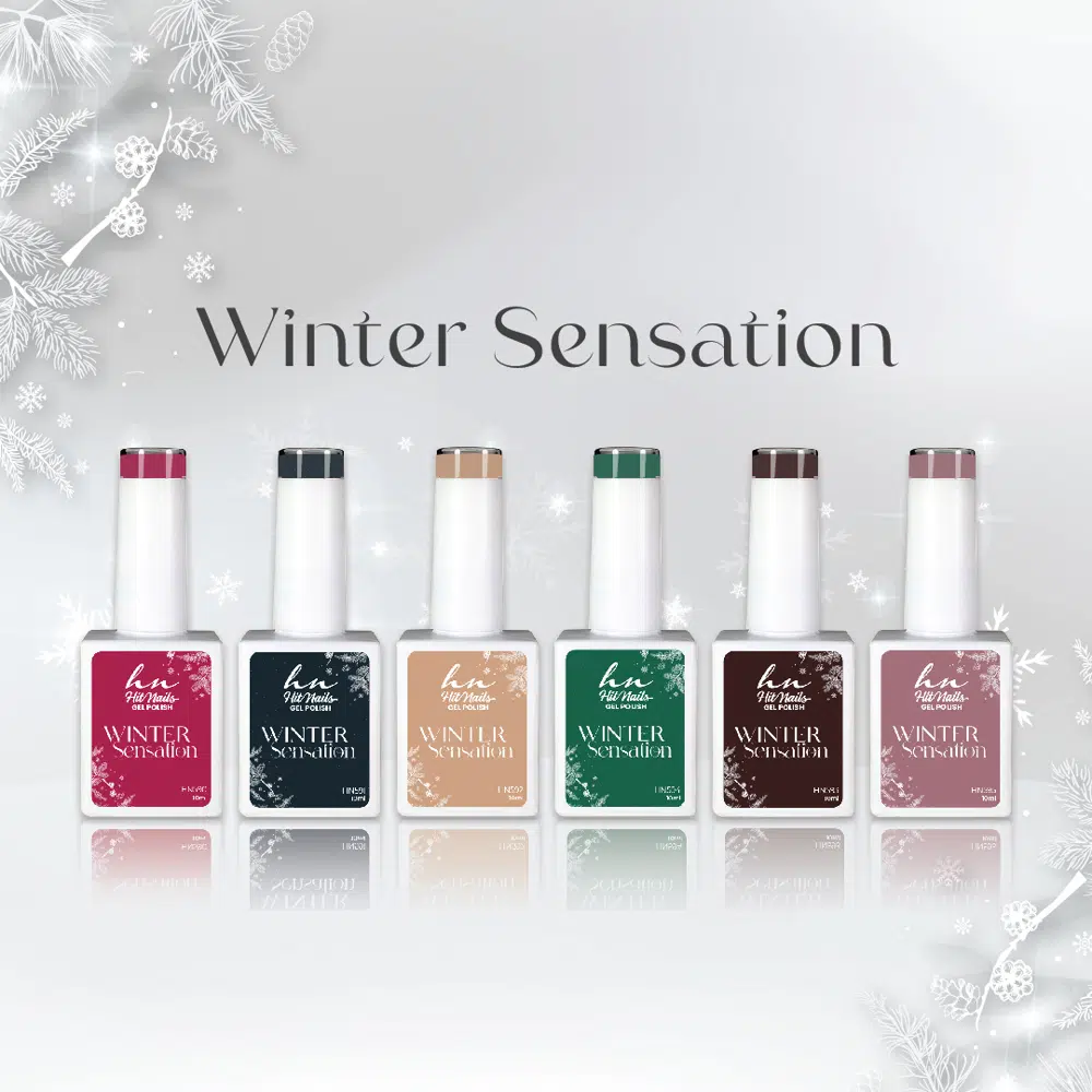 Kollektion Gel Polisch Winter Sensation 6 Fabren