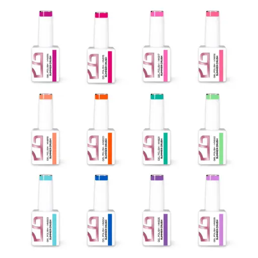 Kollektion Gel Polish Summer Crush - 12 Farben